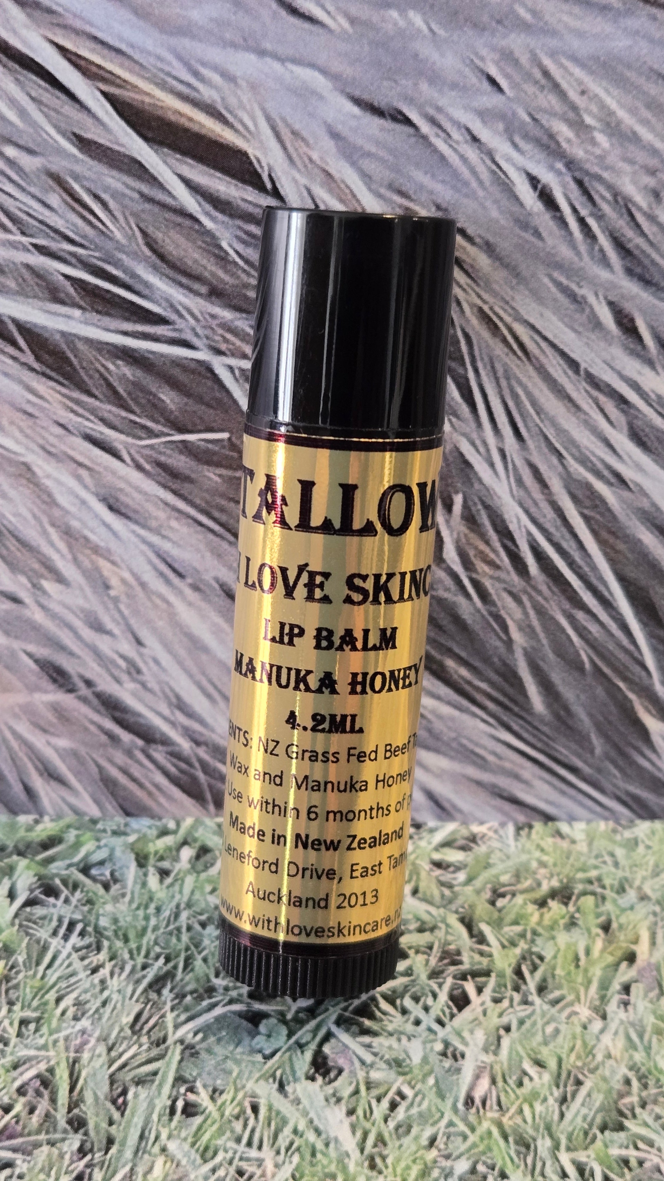 Tallow Lip Balm With Manuka Honey